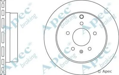 Тормозной диск APEC braking купить