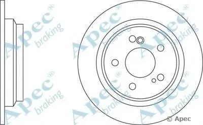 Тормозной диск APEC braking купить