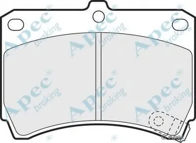 Комплект тормозных колодок, дисковый тормоз APEC braking купить