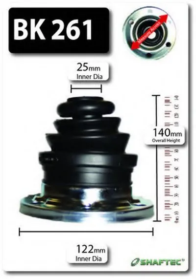 Комплект пылника, приводной вал SHAFTEC купить