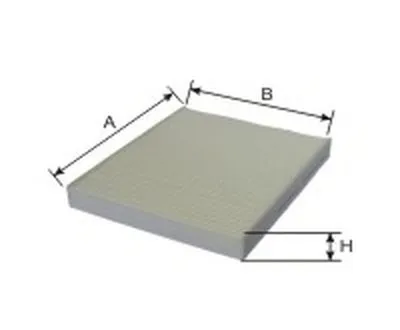 Фильтр, воздух во внутренном пространстве Cabin filter (Standart) for VAG GOODWILL купить