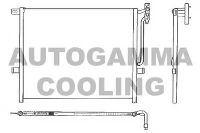Конденсатор, кондиционер AUTOGAMMA купить