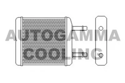 Теплообменник, отопление салона AUTOGAMMA купить