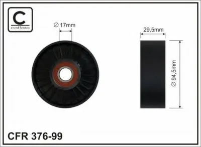 Паразитный / ведущий ролик, поликлиновой ремень CAFFARO купить