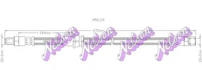 Тормозной шланг BROVEX-NELSON купить