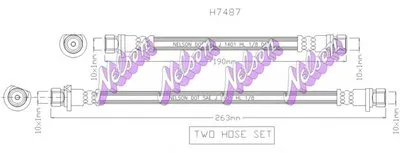 Тормозной шланг BROVEX-NELSON купить