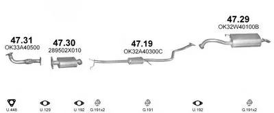 Система выпуска ОГ POLMO купить