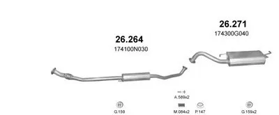 Система выпуска ОГ POLMO купить