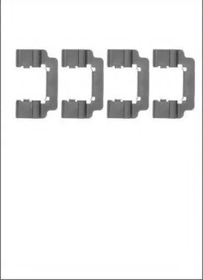 Комплектующие, колодки дискового тормоза MOTAQUIP купить