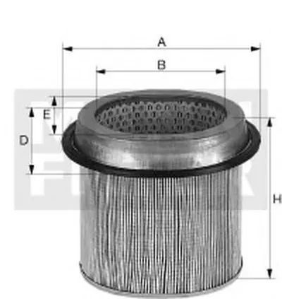 Воздушный фильтр MANN-FILTER купить