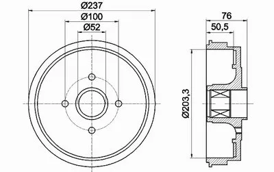 Тормозной барабан TEXTAR купить