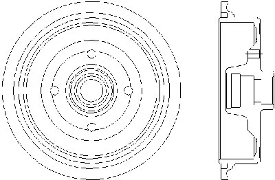 Тормозной барабан TEXTAR купить