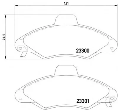 Комплект тормозных колодок, дисковый тормоз HELLA PAGID купить