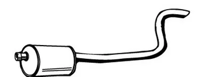 Глушитель выхлопных газов конечный WALKER купить