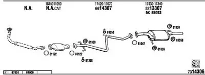 Система выпуска ОГ WALKER купить