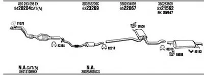 Система выпуска ОГ WALKER купить
