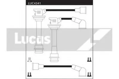 Комплект проводов зажигания LUCAS ELECTRICAL купить