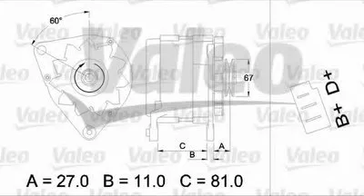 Генератор VALEO купить