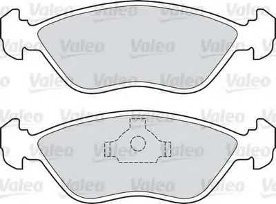Комплект тормозных колодок, дисковый тормоз VALEO купить