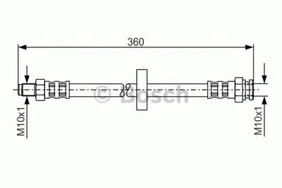 Тормозной шланг BOSCH купить