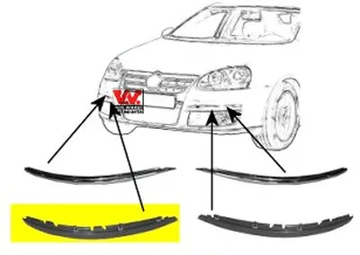 Облицовка, бампер VAN WEZEL купить