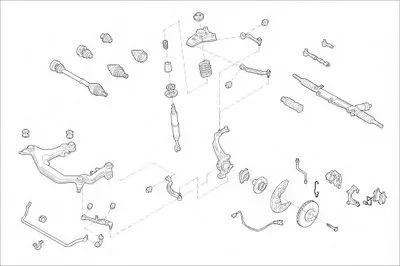 Подвеска колеса MONROE купить