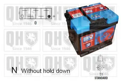 Стартерная аккумуляторная батарея PowerBox 3 QUINTON HAZELL купить