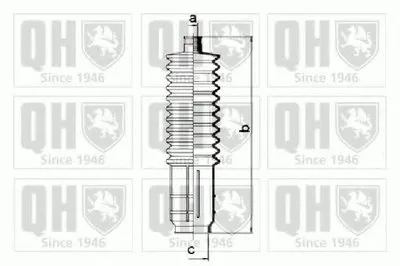 Комплект пылника, рулевое управление QUINTON HAZELL купить