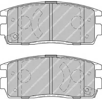 Комплект тормозных колодок, дисковый тормоз PREMIER FERODO купить