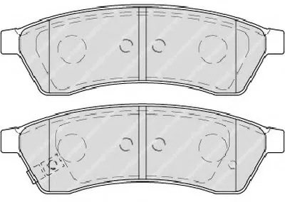 Комплект тормозных колодок, дисковый тормоз PREMIER FERODO купить