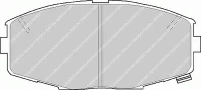 Комплект тормозных колодок, дисковый тормоз PREMIER FERODO купить