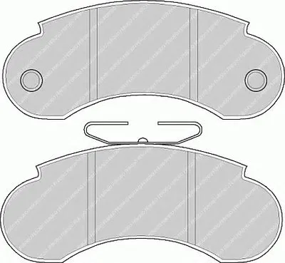Комплект тормозных колодок, дисковый тормоз PREMIER FERODO купить