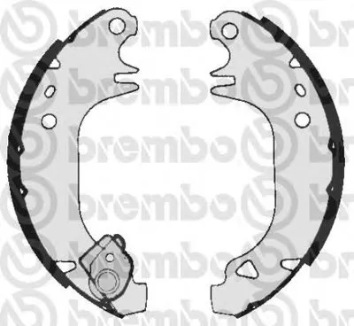 Комплект тормозных колодок BREMBO купить