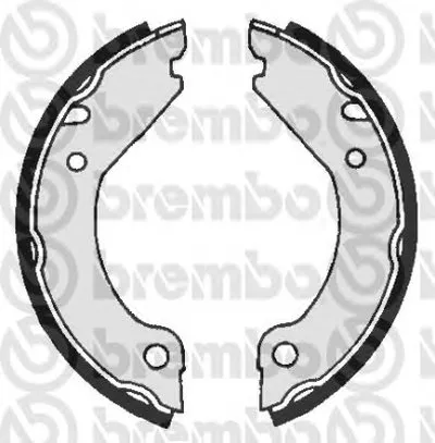 Комплект тормозных колодок, стояночная тормозная система BREMBO купить