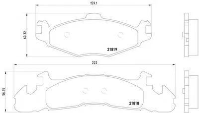 Комплект тормозных колодок, дисковый тормоз MINTEX купить
