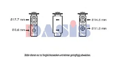 Расширительный клапан, кондиционер AKS DASIS купить