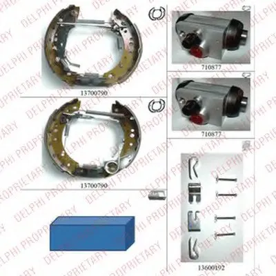Комплект тормозных колодок DELPHI купить