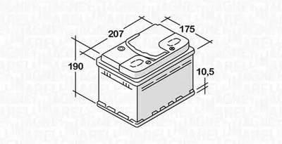 Стартерная аккумуляторная батарея для ETS MAGNETI MARELLI купить