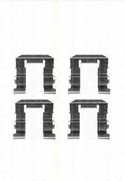 Комплектующие, колодки дискового тормоза TRISCAN купить