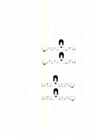 Комплектующие, колодки дискового тормоза TRISCAN купить