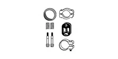 Монтажный комплект, катализатор HJS купить