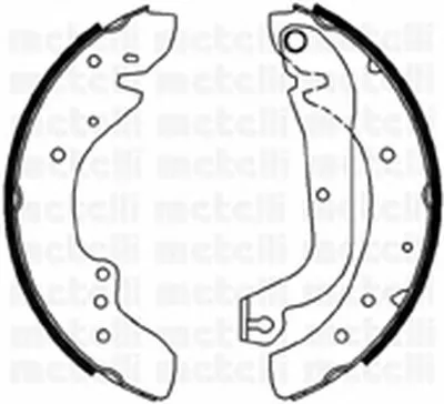 Комплект тормозных колодок METELLI купить