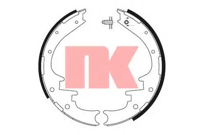Комплект тормозных колодок NK купить