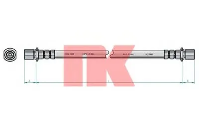 Тормозной шланг NK купить