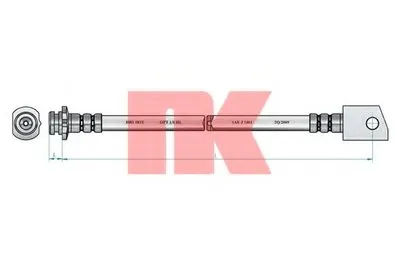 Тормозной шланг NK купить