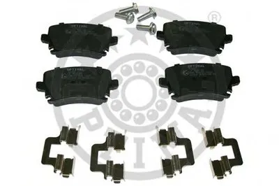 Комплект тормозных колодок, дисковый тормоз OPTIMAL купить