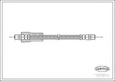 Тормозной шланг CORTECO купить