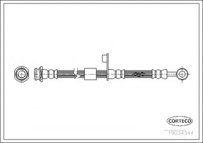 Тормозной шланг CORTECO купить