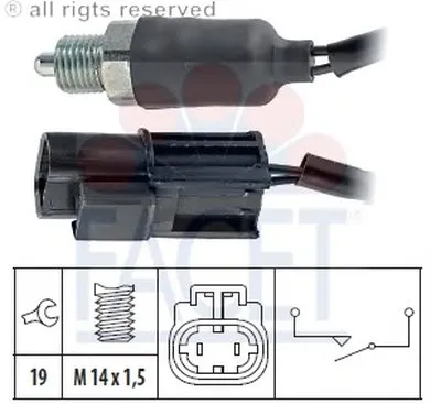 Выключатель, фара заднего хода FACET купить