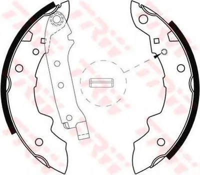 Комплект тормозных колодок TRW купить